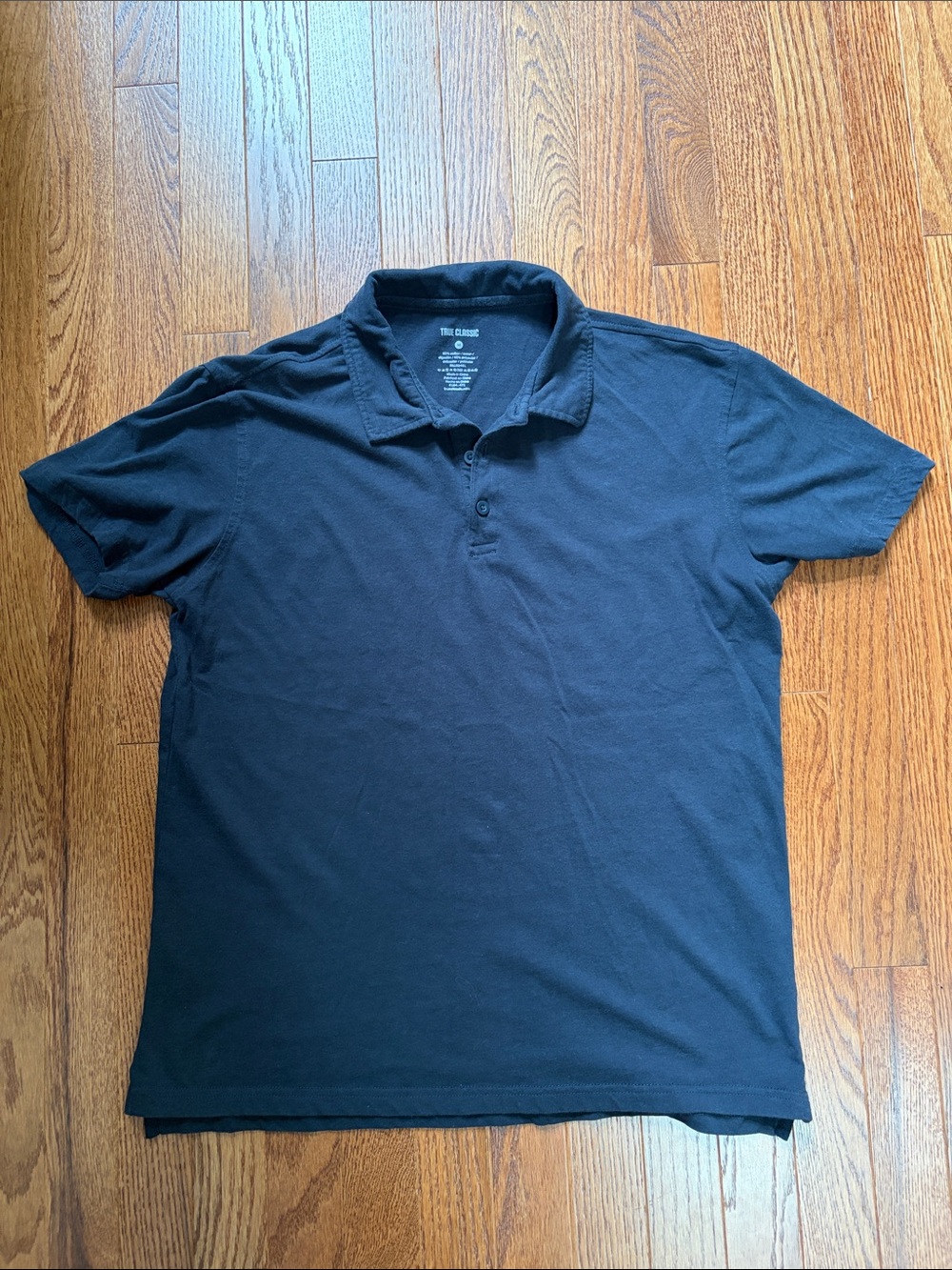 True Classic Men's Navy Blue Polo Shirt